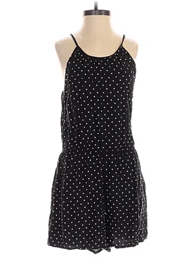 Pre-owned Old Navy Romper In Black