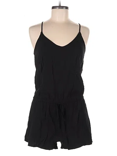 Pre-owned Old Navy Romper In Black