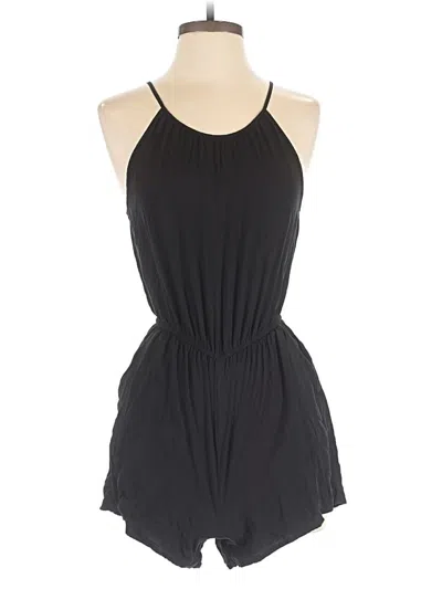 Pre-owned Old Navy Romper In Black