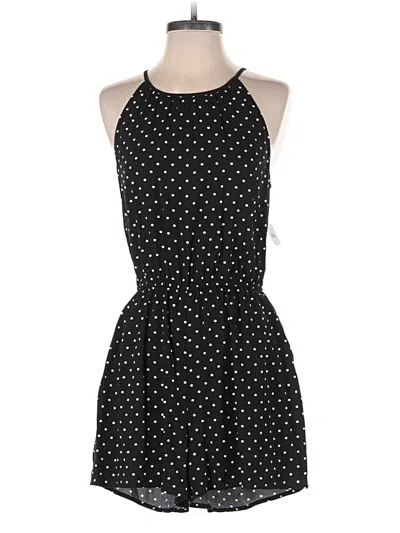 Pre-owned Old Navy Romper In Black