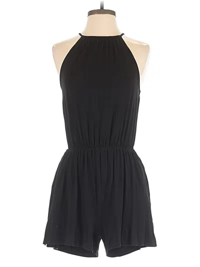 Pre-owned Old Navy Romper In Black