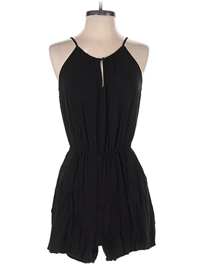 Pre-owned Old Navy Romper In Black