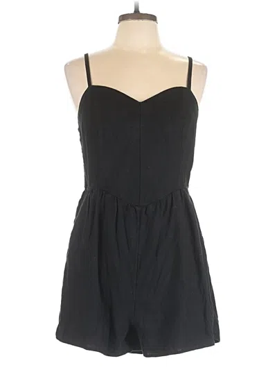 Pre-owned Old Navy Romper In Black
