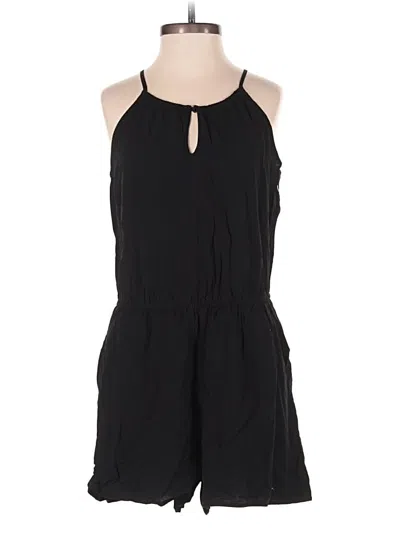 Pre-owned Old Navy Romper In Black
