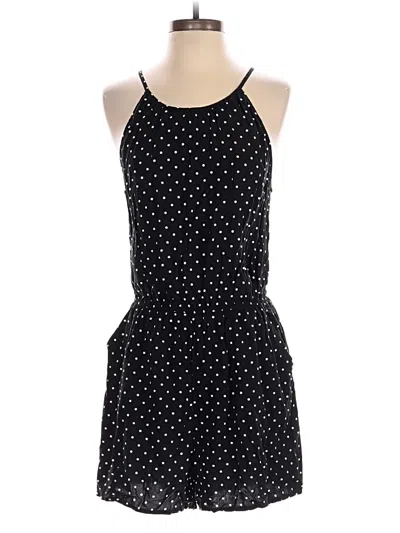 Pre-owned Old Navy Romper In Black