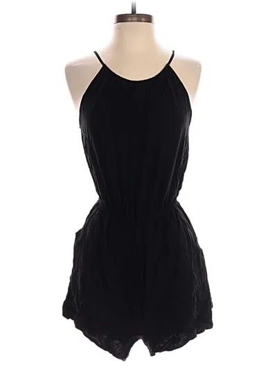 Pre-owned Old Navy Romper In Black