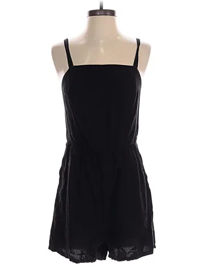 Pre-owned Old Navy Romper In Black