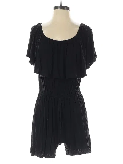 Pre-owned Old Navy Romper In Black