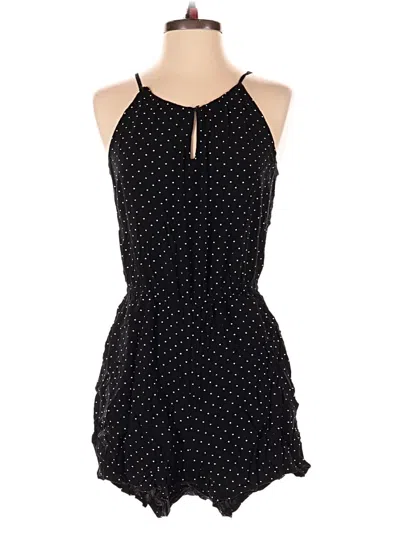 Pre-owned Old Navy Romper In Black