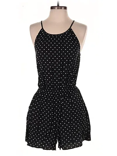Pre-owned Old Navy Romper In Black