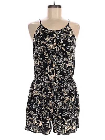 Pre-owned Old Navy Romper In Black