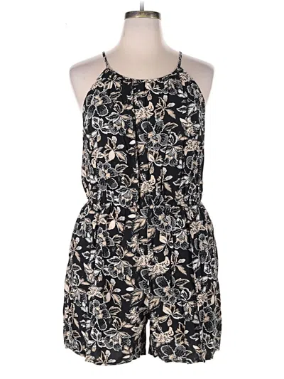 Pre-owned Old Navy Romper In Black