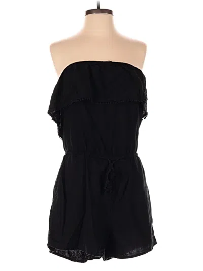 Pre-owned Old Navy Romper In Black