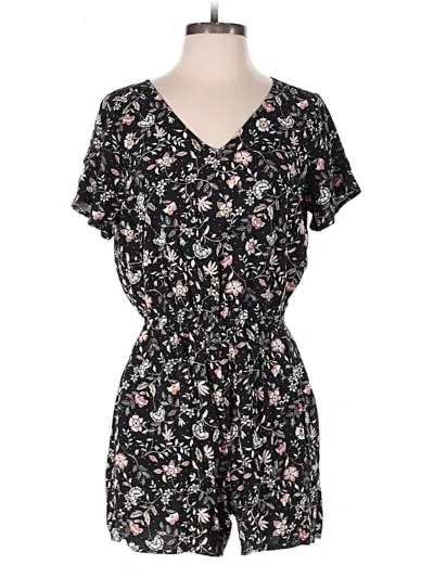 Pre-owned Old Navy Romper In Black