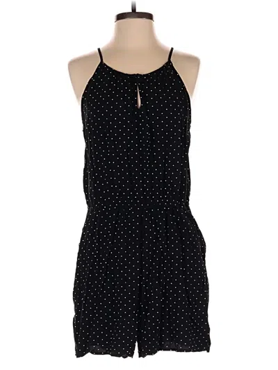 Pre-owned Old Navy Romper In Black