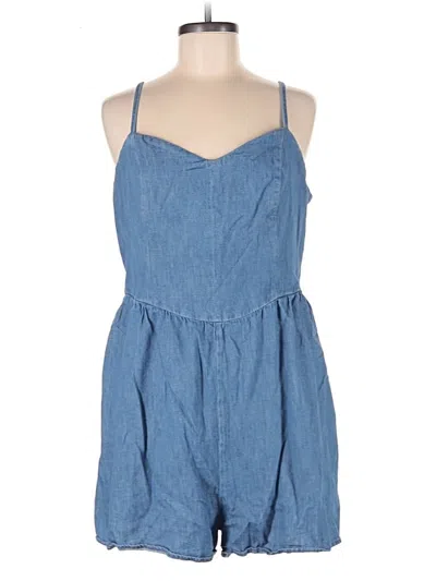 Pre-owned Old Navy Romper In Blue
