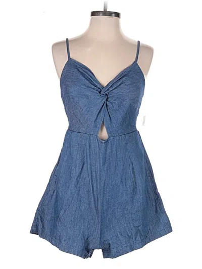 Pre-owned Old Navy Romper In Blue
