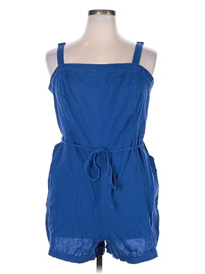 Pre-owned Old Navy Romper In Blue