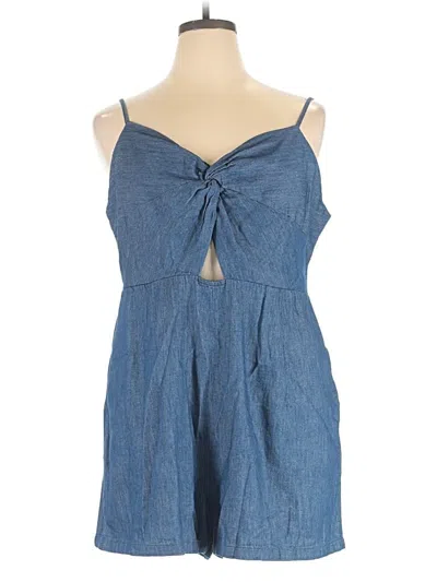 Pre-owned Old Navy Romper In Blue