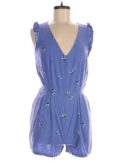 Pre-owned Old Navy Romper In Blue