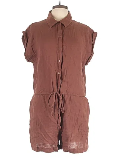 Pre-owned Old Navy Romper In Brown