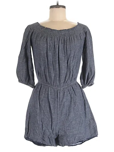 Pre-owned Old Navy Romper In Gray