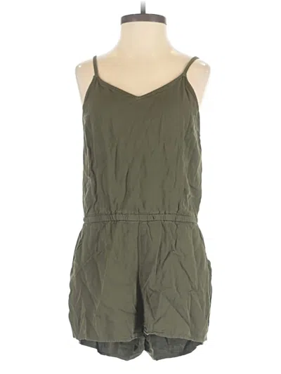 Pre-owned Old Navy Romper In Green