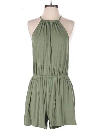 Pre-owned Old Navy Romper In Green