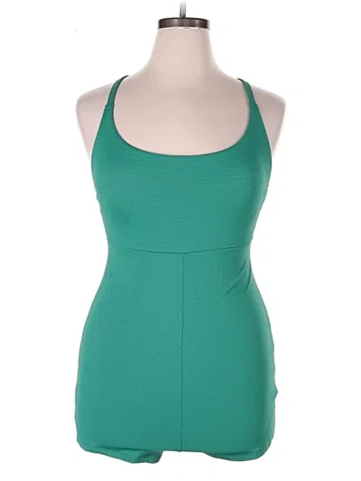 Pre-owned Old Navy Romper In Green