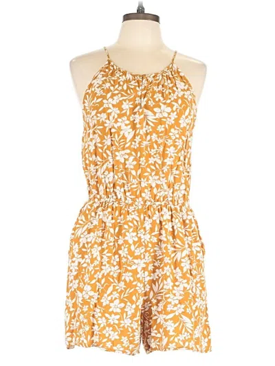 Pre-owned Old Navy Romper In Orange