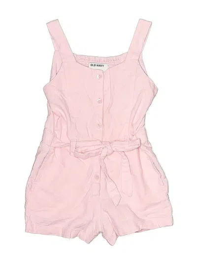 Pre-owned Old Navy Kids' Romper In Pink