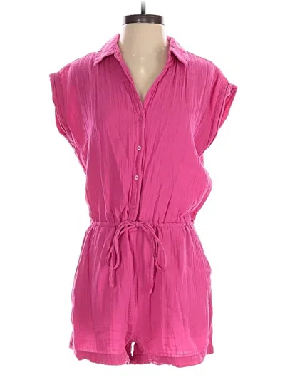Pre-owned Old Navy Romper In Pink