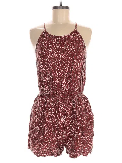Pre-owned Old Navy Romper In Red