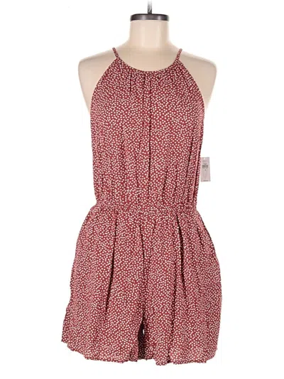 Pre-owned Old Navy Romper In Red