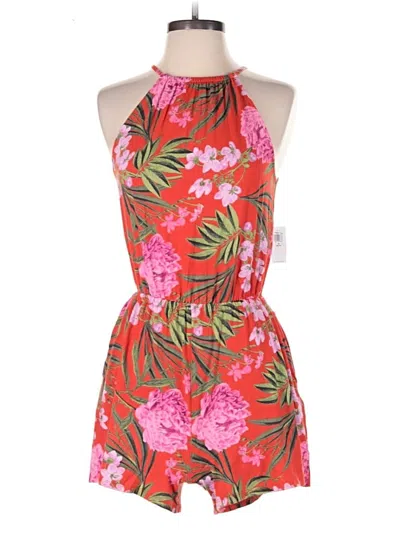 Pre-owned Old Navy Romper In Red