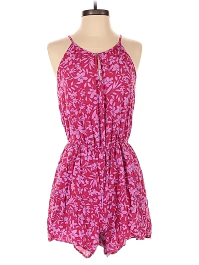Pre-owned Old Navy Romper In Red