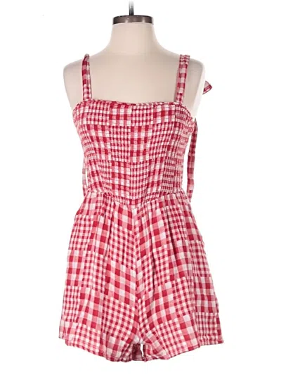 Pre-owned Old Navy Romper In Red
