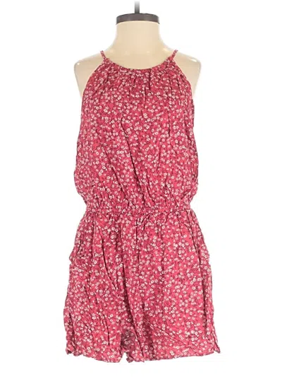 Pre-owned Old Navy Romper In Red