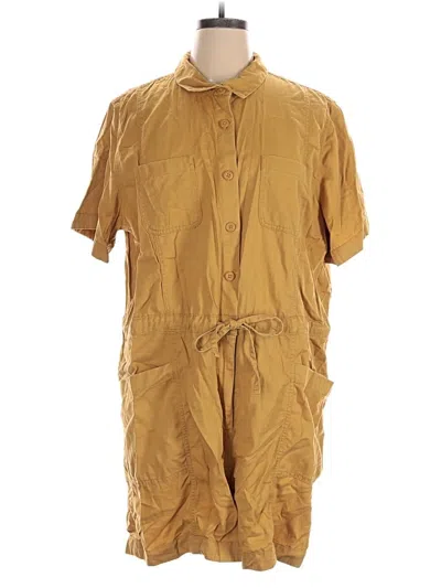 Pre-owned Old Navy Romper In Tan