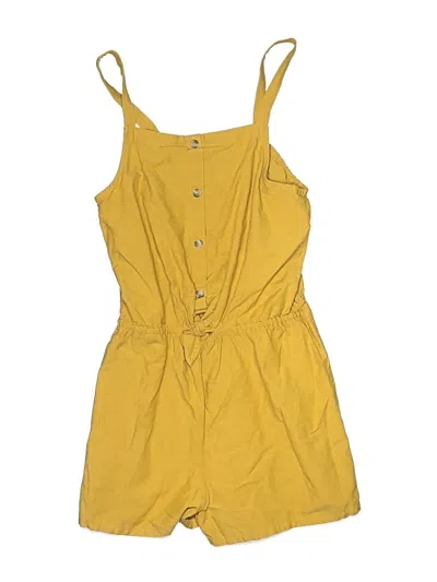 Pre-owned Old Navy Kids' Romper In Yellow