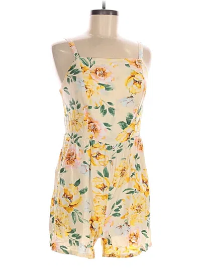 Pre-owned Old Navy Romper In Yellow