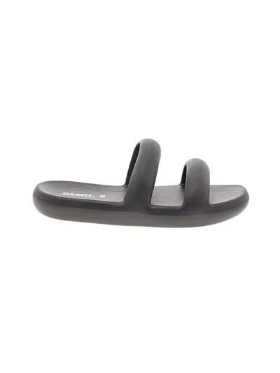 Pre-owned Old Navy Sandals In Black