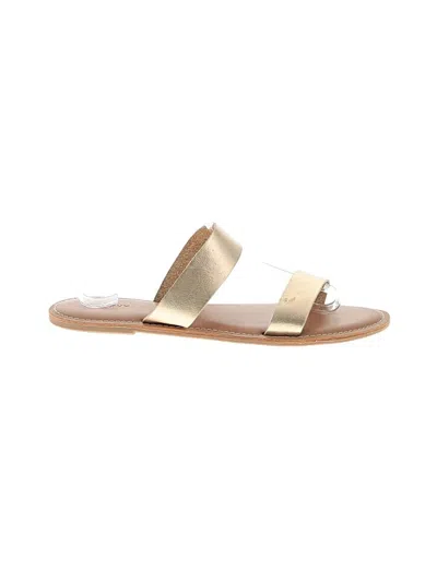 Pre-owned Old Navy Sandals In Gold