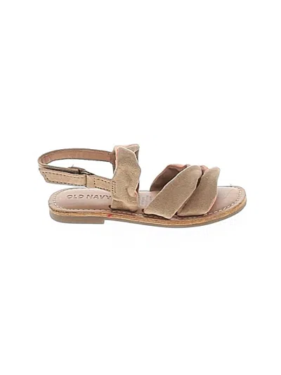 Pre-owned Old Navy Kids' Sandals In Tan