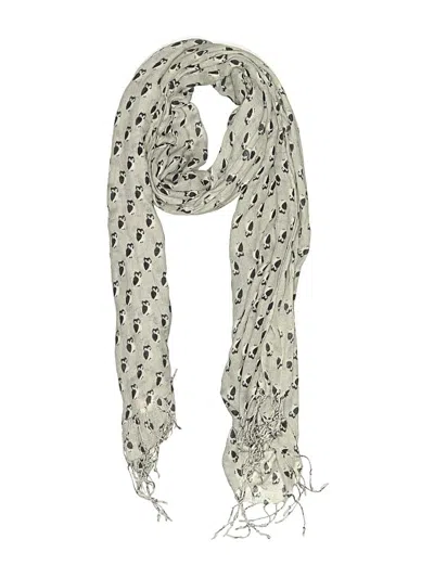 Pre-owned Old Navy Scarf In Gray