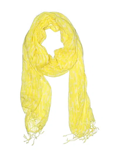 Pre-owned Old Navy Scarf In Yellow