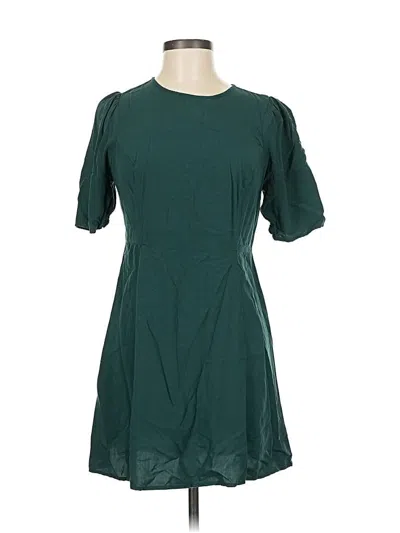 Pre-owned Old Navy Short Sleeve Blouse In Blue