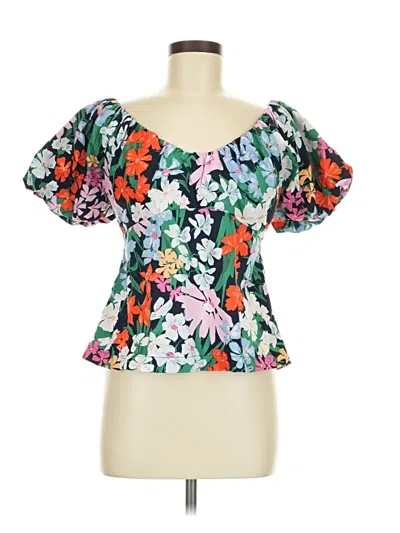 Pre-owned Old Navy Short Sleeve Blouse In Pink