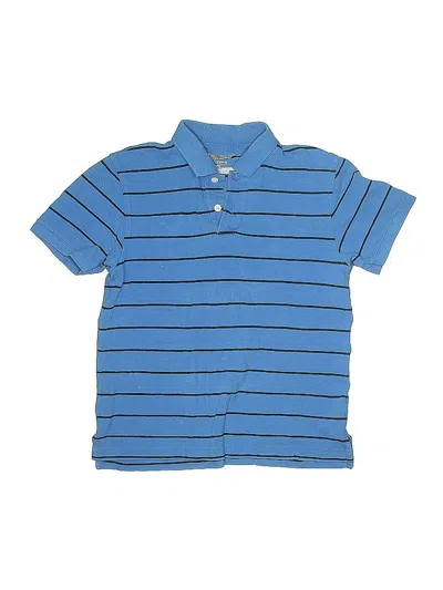 Pre-owned Old Navy Kids' Short Sleeve Button Down Shirt In Blue