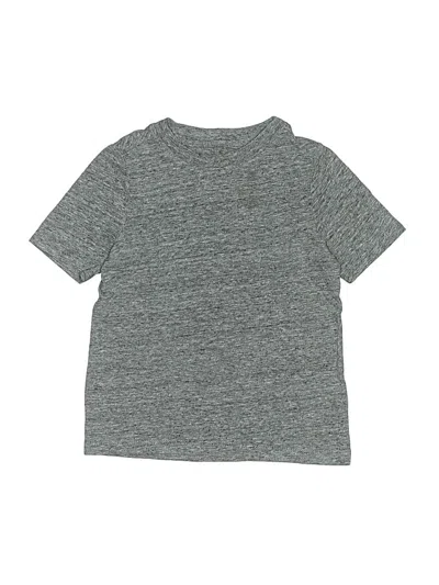Pre-owned Old Navy Kids' Short Sleeve Henley In Gray